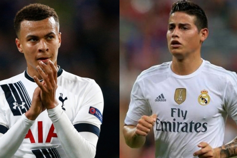 Real Madrid đổi James lấy Dele Alli?